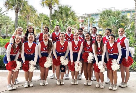 BHS Cheer performs at Orlando Cheez-It Citrus Bowl, too!