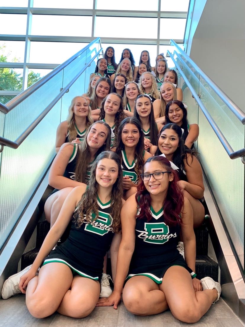 Burroughs cheerleaders attend Cheer Camp as part of their busy summer schedule