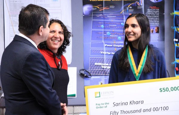 Khara earns $50,000 Edison Scholarship!