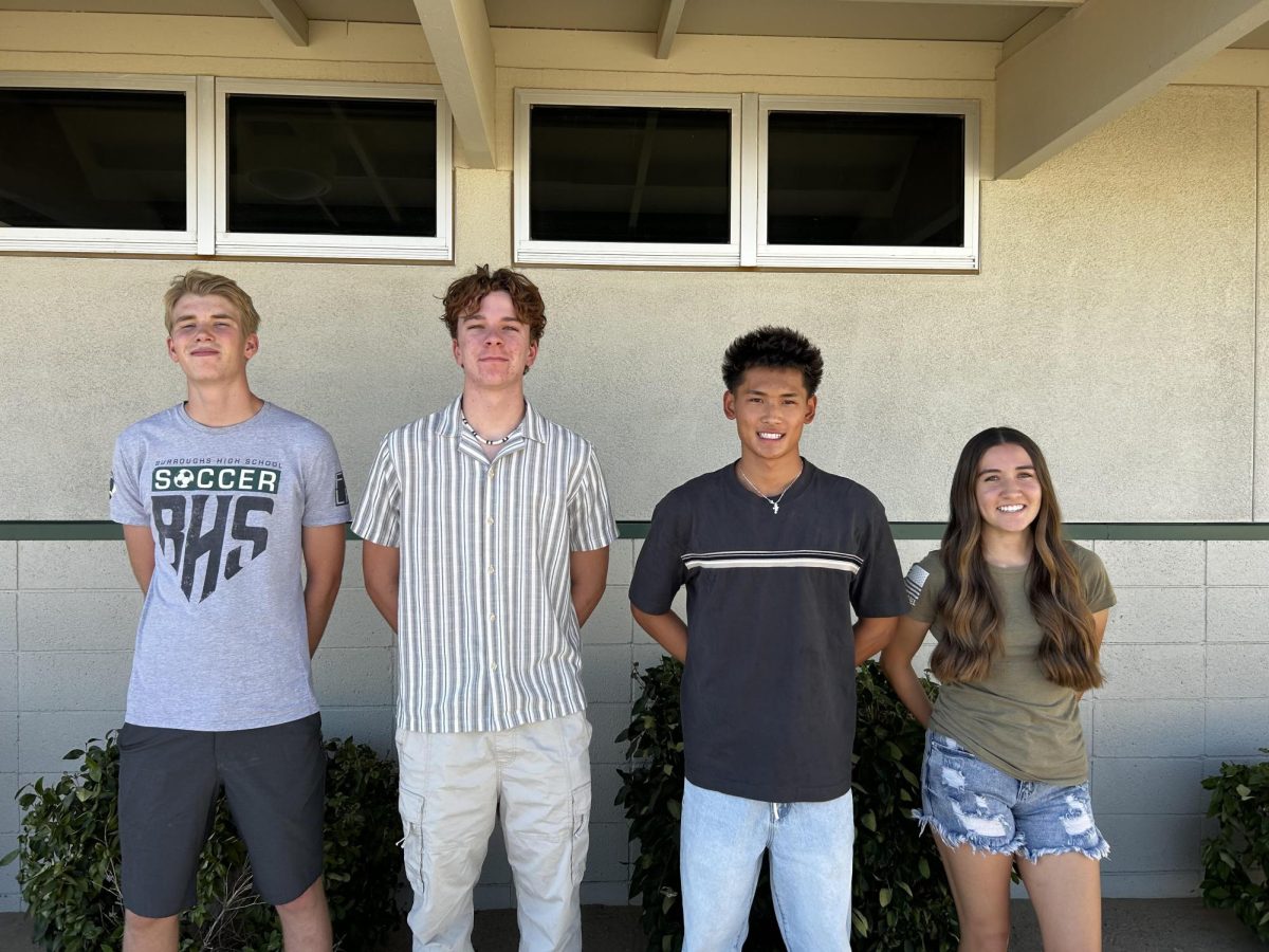 Seniors Christian Gilbert, Stephen Lormand, Dustin Bui, and Angelina Placencia attended this year's Boys and Girls State.