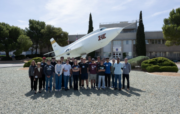 Engineering students explore aerospace on NASA, Mojave trip